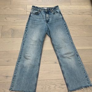 Wide Leg High Waist Zara Jeans